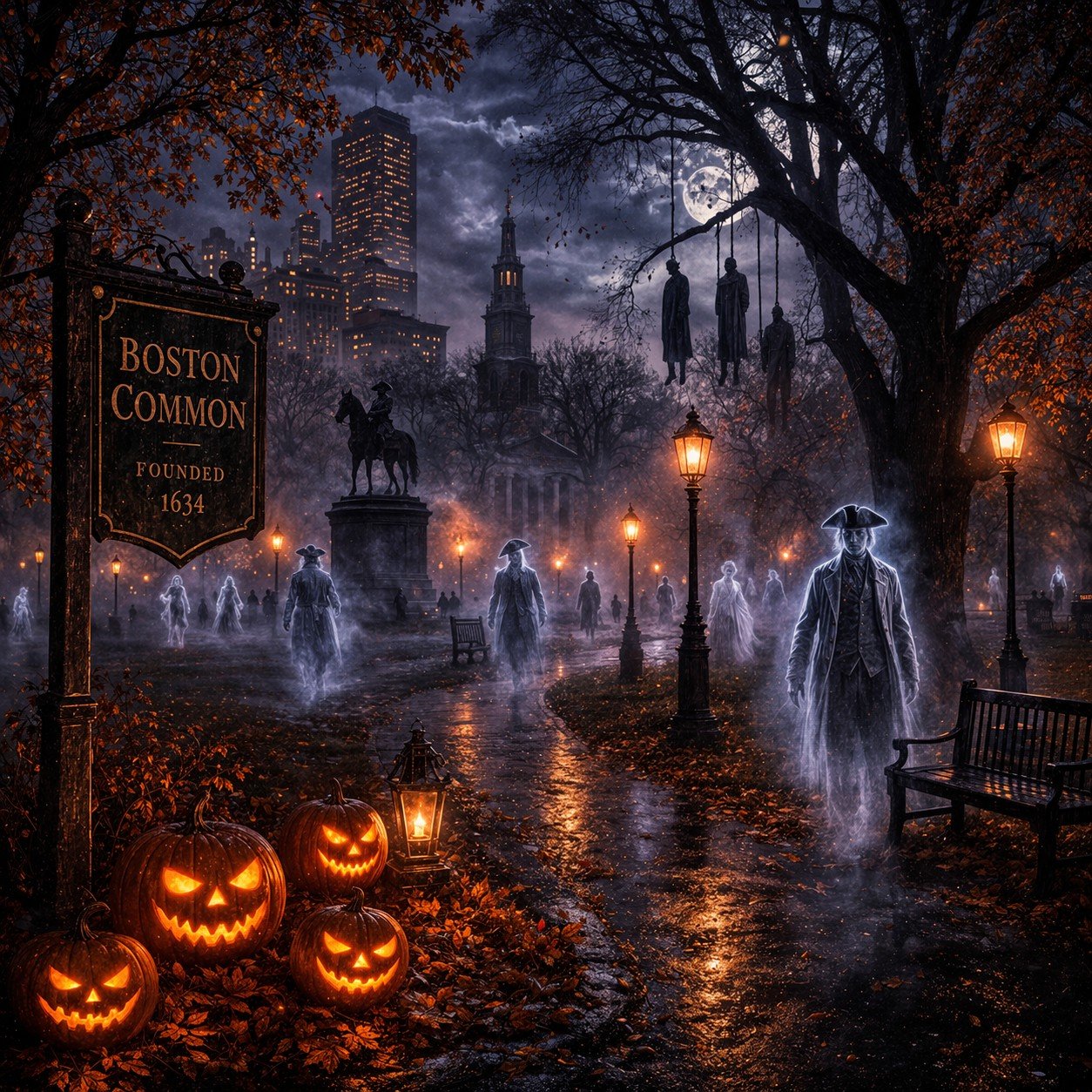 Haunted Boston - Boston Common